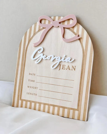 Birth Announcement Signs