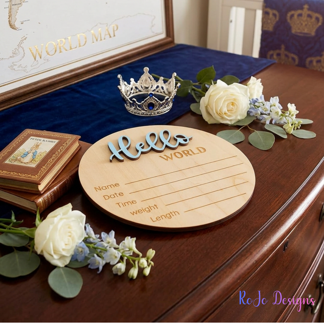 Birth Announcement Signs