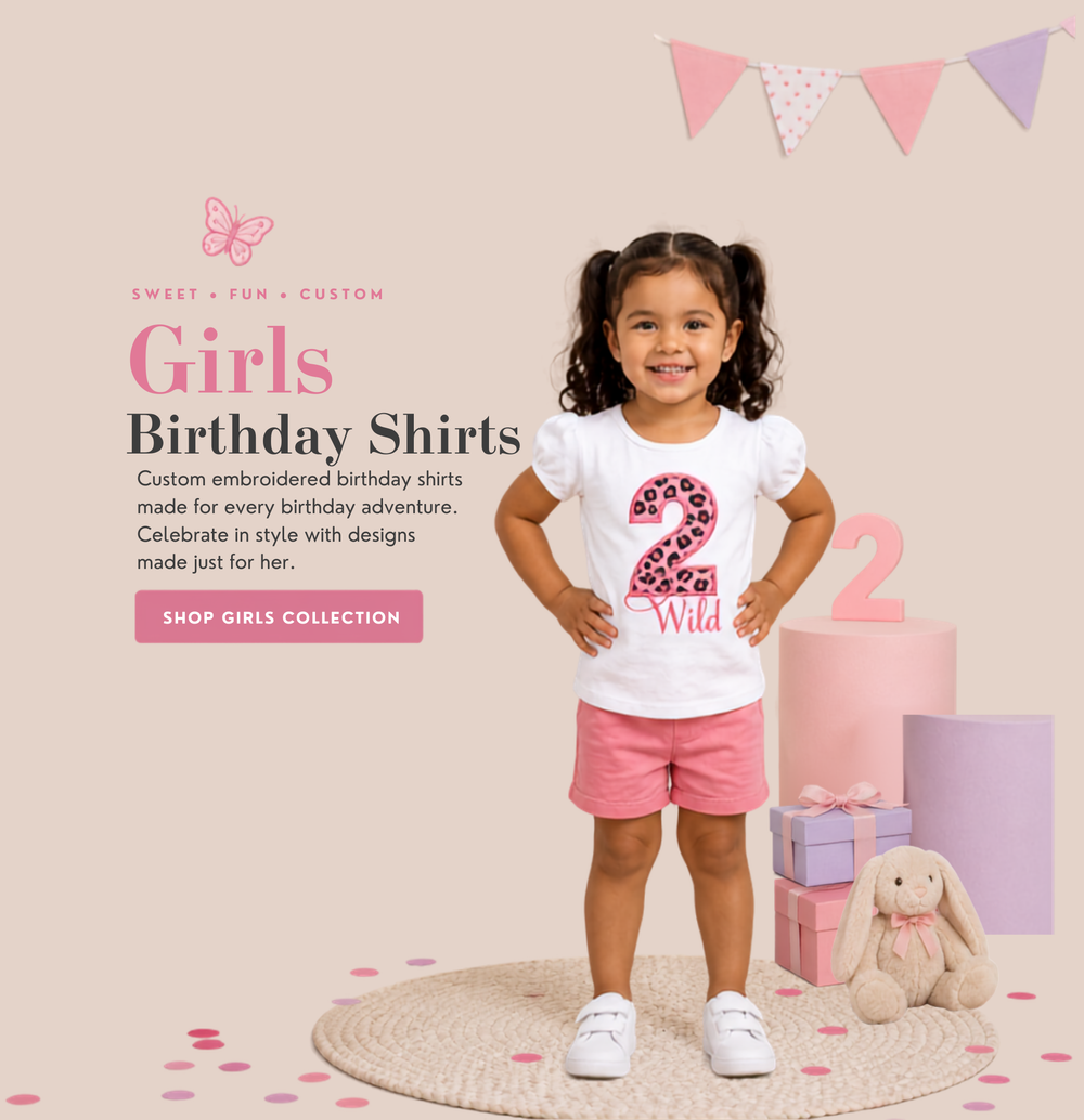 Girls Birthday Shirts