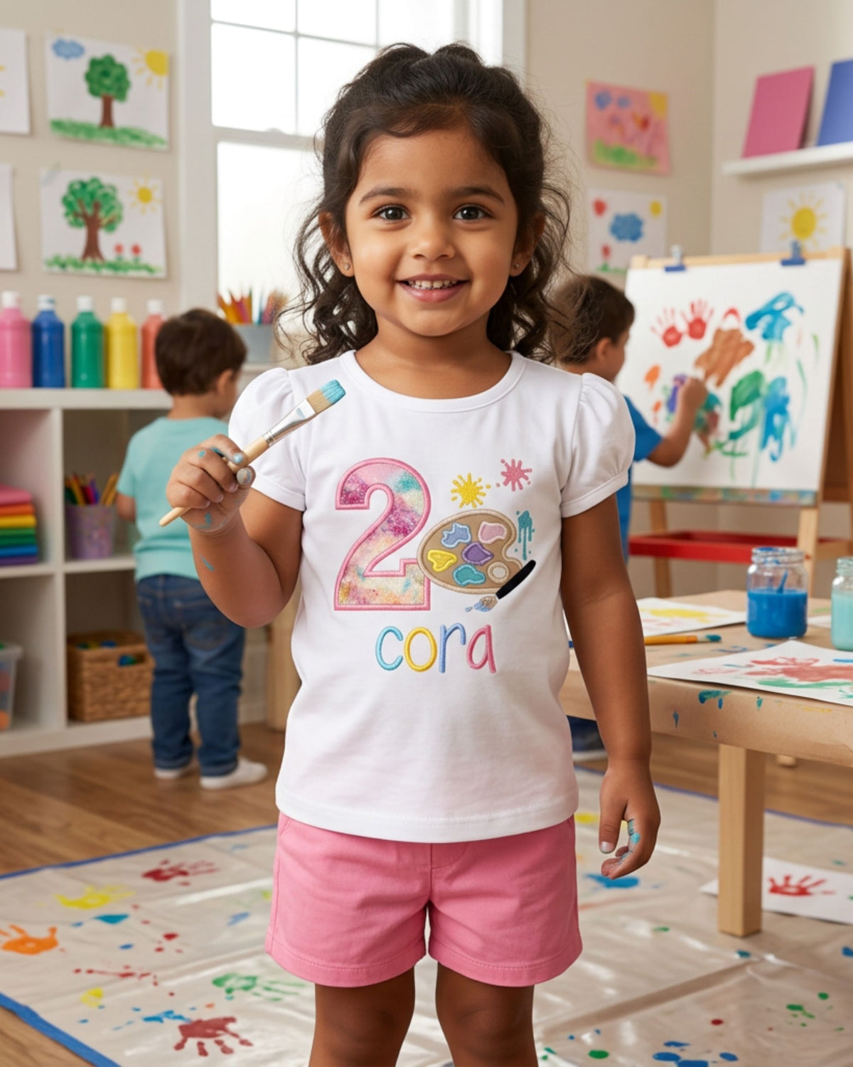 Personalized Artist Birthday Shirt