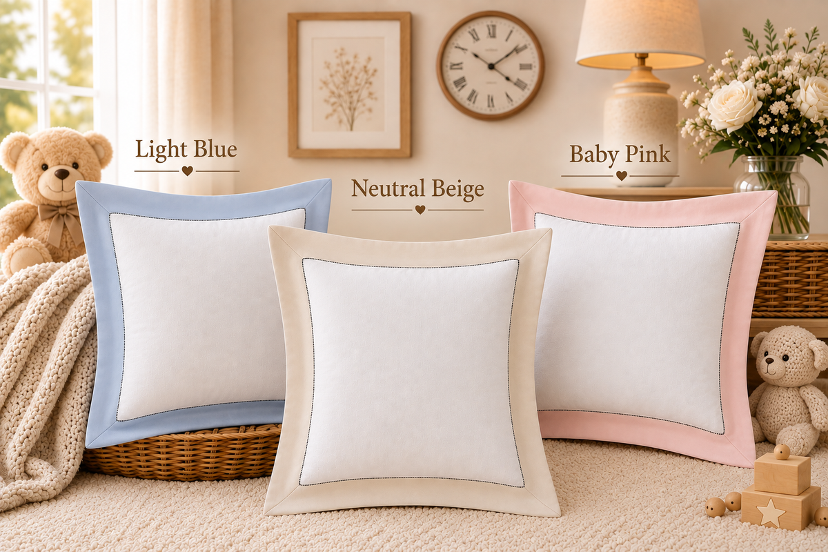 Personalized Baby Birth Stats Pillow | Custom Newborn Keepsake Pillow | Baby Boy or Girl Nursery Gift